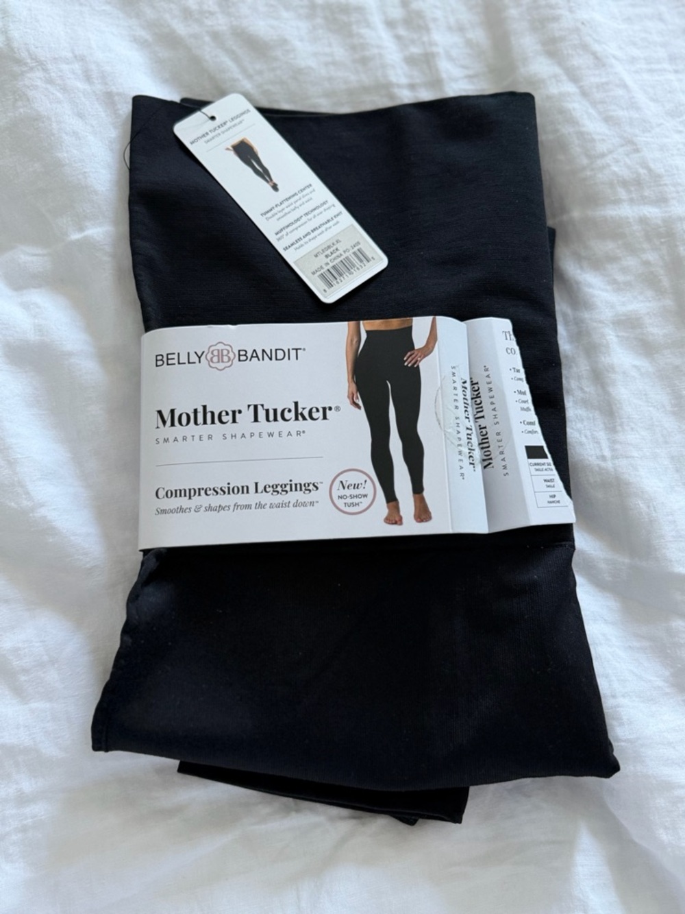 Belly Bandit Mother Tucker Compression Leggings - Black